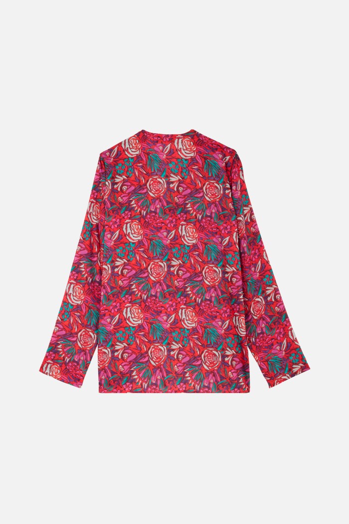 Doris Hendrix Blouse - Red