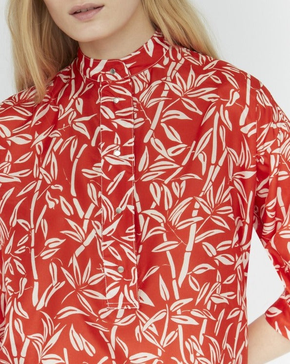 Play Bamboo Blouse - Lipstick Red
