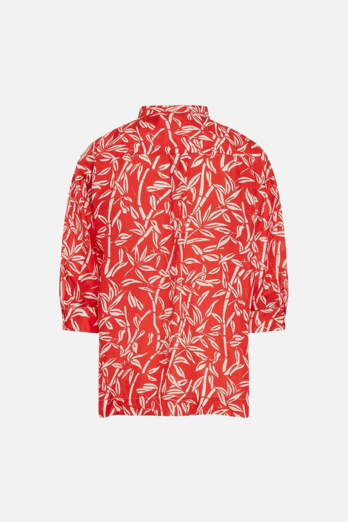 Play Bamboo Blouse - Lipstick Red