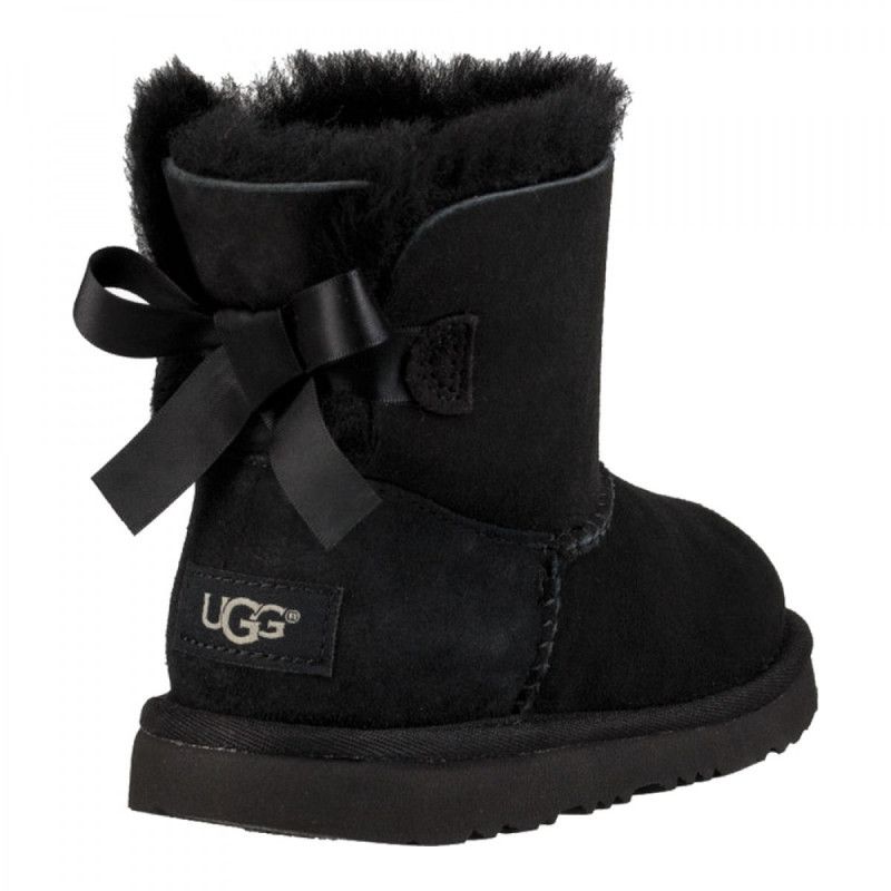 Boots Mini Bailey Bow II Cadet - Negro - Niño - UGG - The Bradery