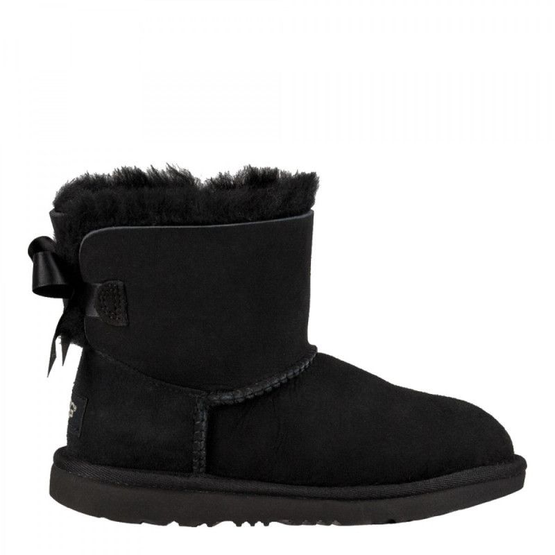 Boots Mini Bailey Bow II Cadet - Negro - Niño - UGG - The Bradery