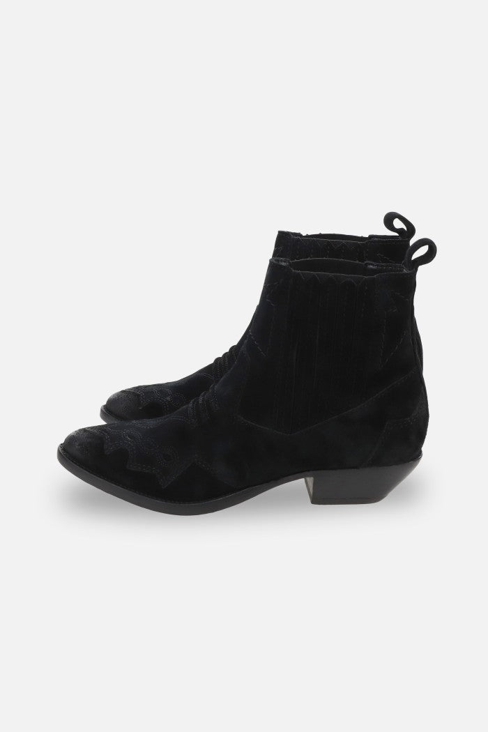 Botines Tucson Negro - Negro