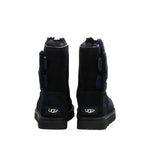 Bailey Fluff Buckle Boots - Black - Women - UGG - The Bradery