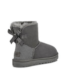 Bottes Mini Bailey Bow II - Gris - Femme - UGG - The Bradery