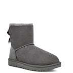 Bottes Mini Bailey Bow II - Gris - Femme - UGG - The Bradery