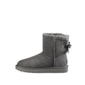 Bottes Mini Bailey Bow II - Gris - Femme - UGG - The Bradery