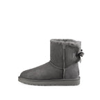 Bottes Mini Bailey Bow II - Gris - Femme - UGG - The Bradery