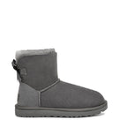 Bottes Mini Bailey Bow II - Gris - Femme - UGG - The Bradery