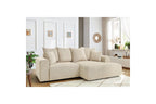 Sofá esquinero fijo ENJOY de pana - Ángulo derecho - BOBOCHIC - The Bradery