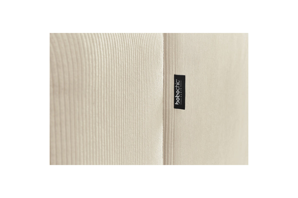 Sofá panorámico convertible con arcón ENVY de pana - BOBOCHIC - The Bradery