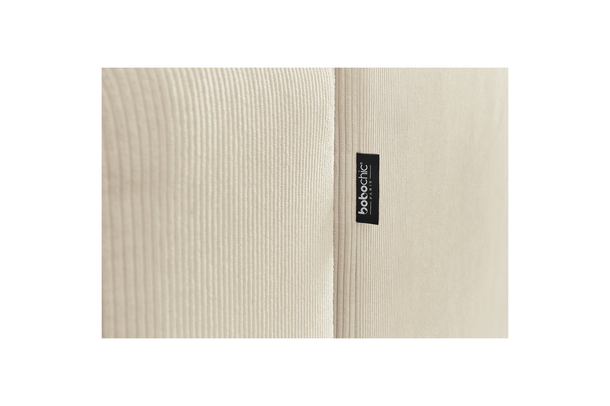 Sofá panorámico convertible con arcón ENVY de pana - BOBOCHIC - The Bradery