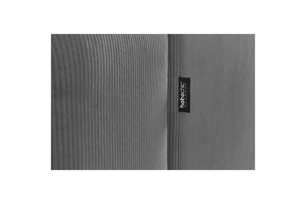 Sofá panorámico convertible con arcón ENVY de pana - BOBOCHIC - The Bradery