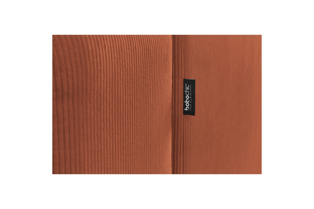 Sofá panorámico convertible con arcón ENVY de pana - BOBOCHIC - The Bradery