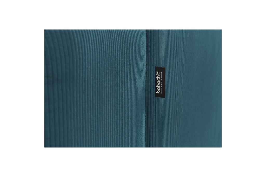 Sofá panorámico convertible con arcón ENVY de pana - BOBOCHIC - The Bradery