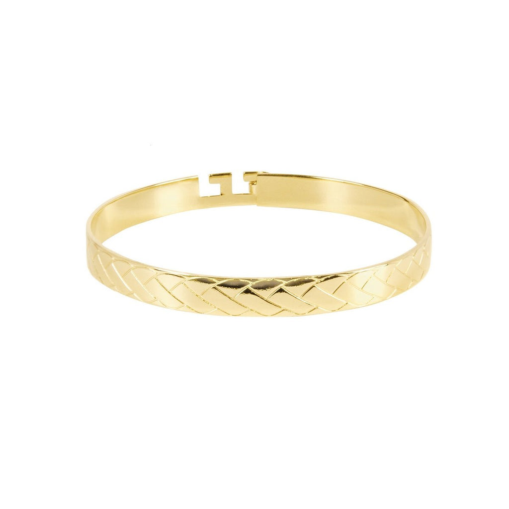 Coffret Bracelet Billes Noir & Jonc Eternity - Or / Noir - Nilaï - The Bradery