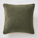 Coussin déhoussable Velours de coton CÉSAR Thym - L'Effet Papillon - The Bradery
