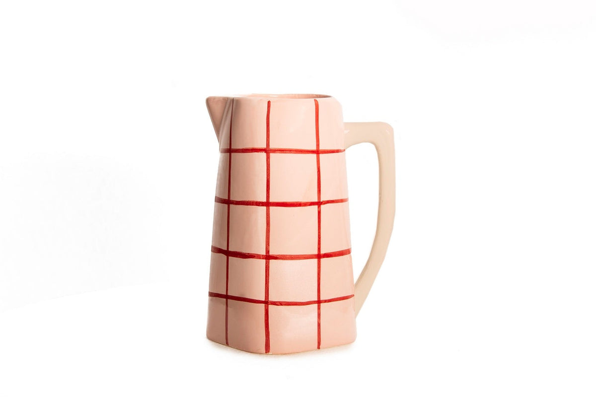 Brocca In Ceramica - Rosa - Really Nice Things - The Bradery