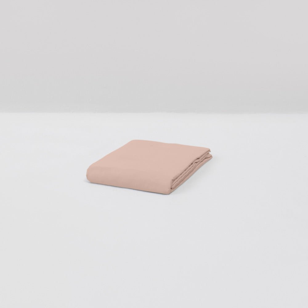 Cotton Satin Fitted Sheet - Clay - MOST - The Bradery
