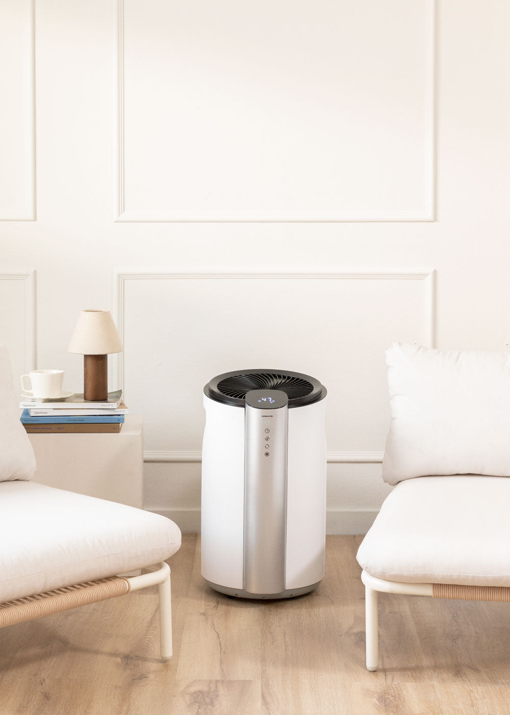 Dryplus Xl-Spiral - Déshumidificateur 20 L/Jour - 90M² - Blanc
