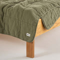 Quilt - Cotton Gauze - Forest Green