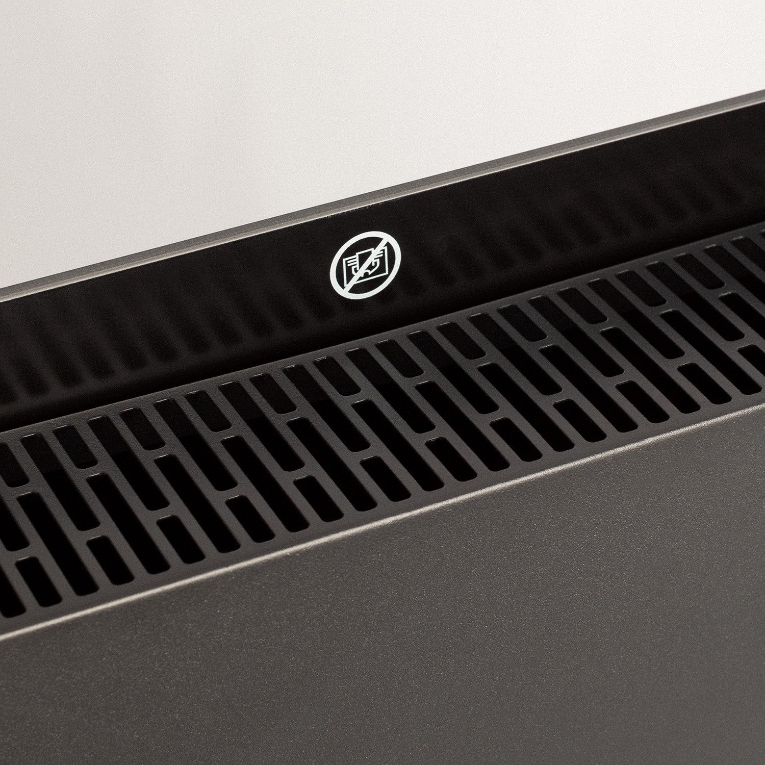 Warm Crystal 1500W Wi-Fi - Wall-Mounted Electric Heater with Castors - Black