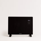 Warm Crystal 1500W Wifi - Calefactor Eléctrico de Pared - Negro
