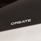 Warm Crystal 1500W Wi-Fi - Wall-Mounted Electric Heater with Castors - Black