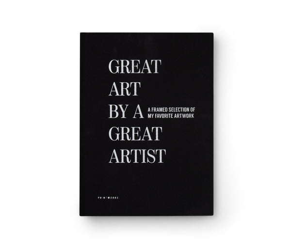 Frame Book - Great Art - Black - Printworks - The Bradery