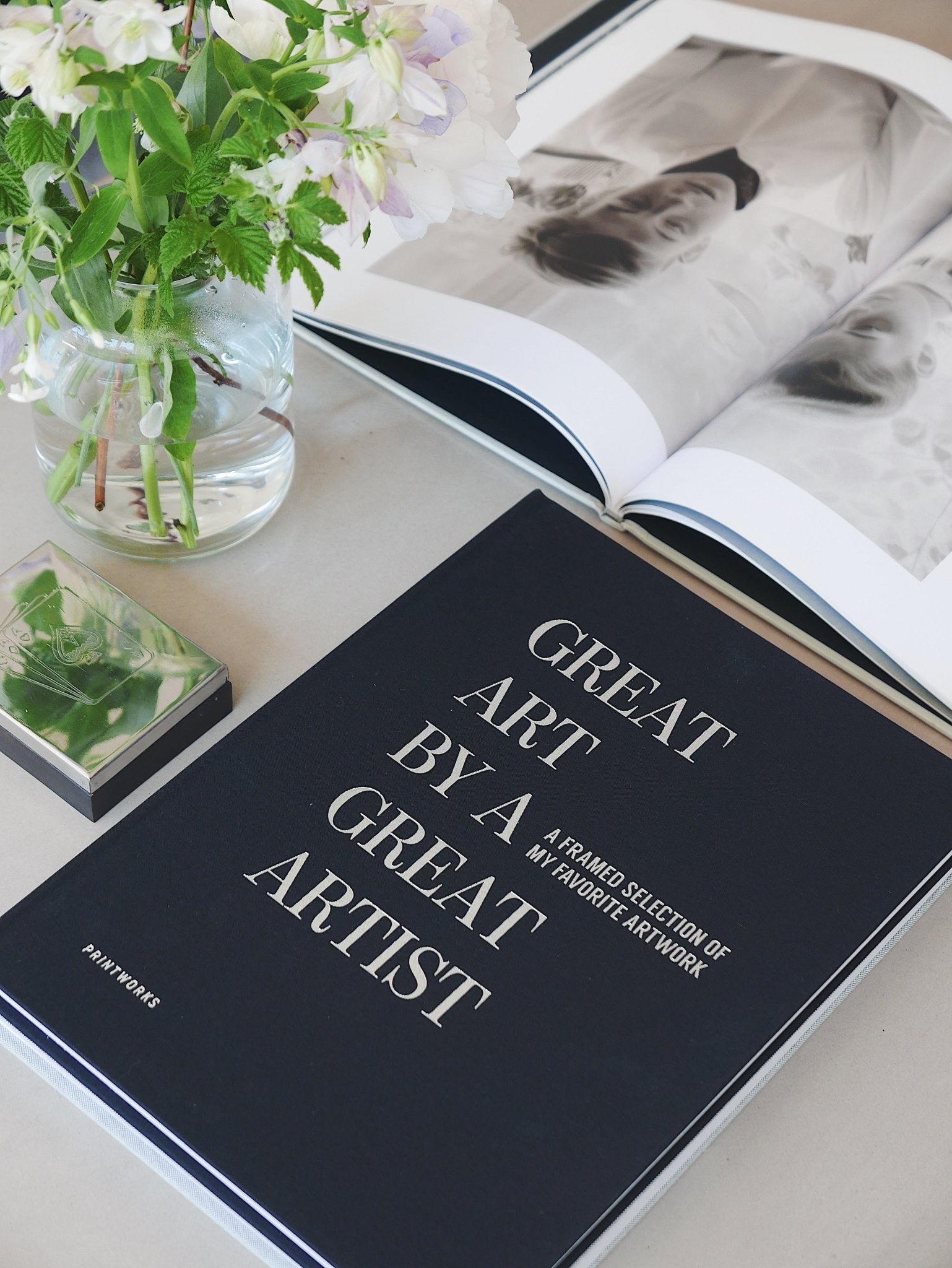 Frame Book - Great Art - Noir - Printworks - The Bradery