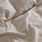Drap Housse - En Gaze De Coton - Sable