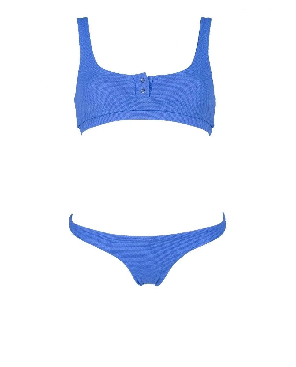 Top de bikini Runner Polo - Azul - Robin Collection -La Bradery