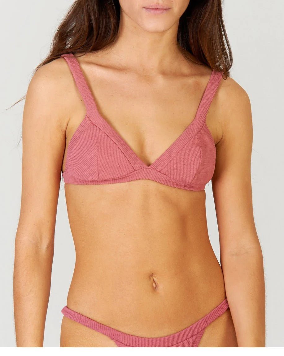 Mood Bikini Top - Marsala - Robin Collection -The Bradery