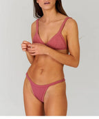 Mood Bikini Top - Marsala - Robin Collection -The Bradery