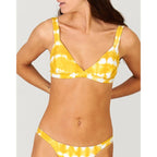 Top de bikini Touch Tie Dye - Ocre - Robin Collection -La Bradery