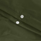 Housse De Couette Basique - Vert Olive HOUSSES DE COUETTE BLANC