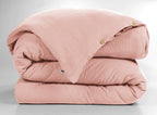 Housse de couette Gaze de Coton GAÏA Rose pêche - L'Effet Papillon - The Bradery