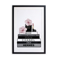 Stampa Con Cornice Nera - Fashion Books - Really Nice Things - The Bradery