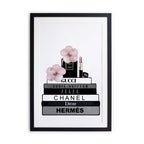 Stampa Con Cornice Nera - Fashion Books - Really Nice Things - The Bradery