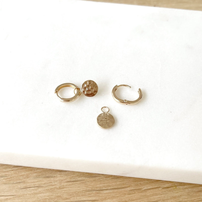 Mini aros “Mady” bañados en oro-instants-plaisirs-Instants Plaisirs • Joyería