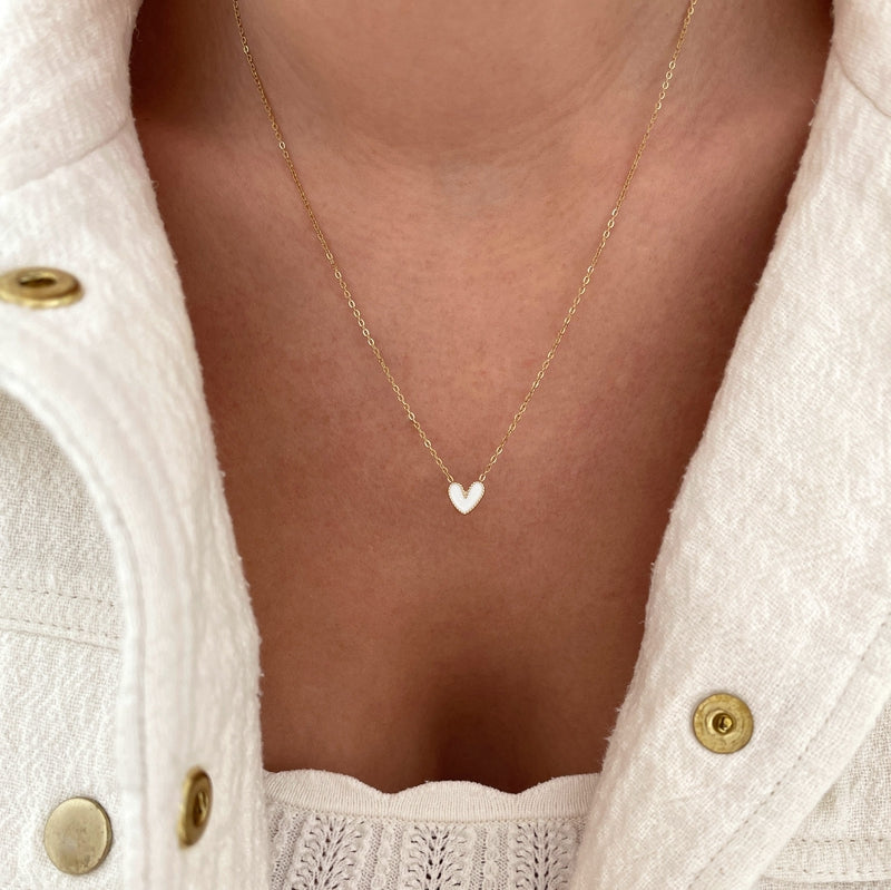 Collier Louka - Acier Blanc