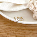 Bague Louka - Acier Blanc