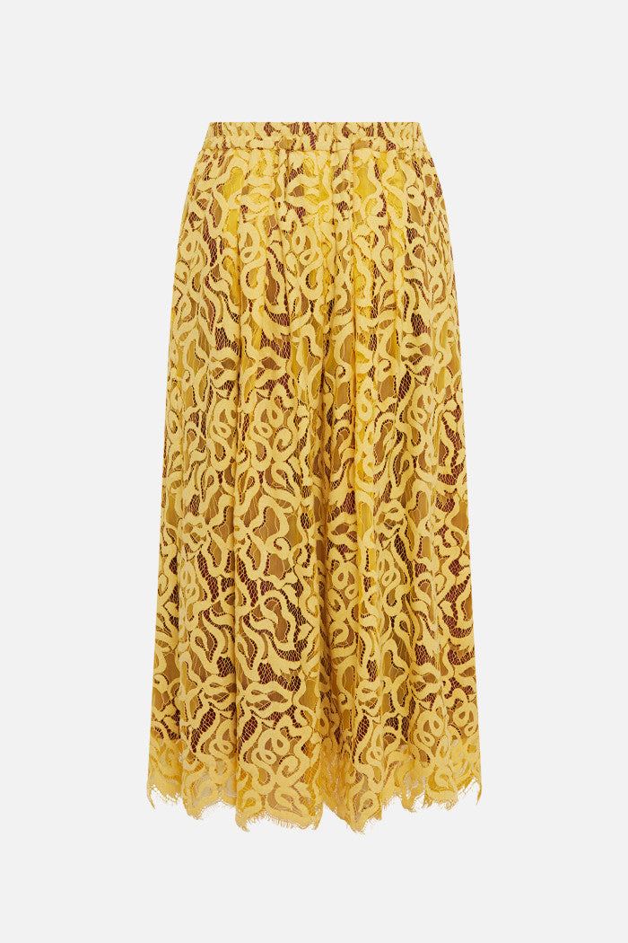 Light Arabesque Maxi Skirt - Oro