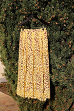 Light Arabesque Maxi Skirt - Oro