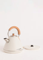Kettle Retro - Hervidor Eléctrico - 1,7L - Blanco Roto