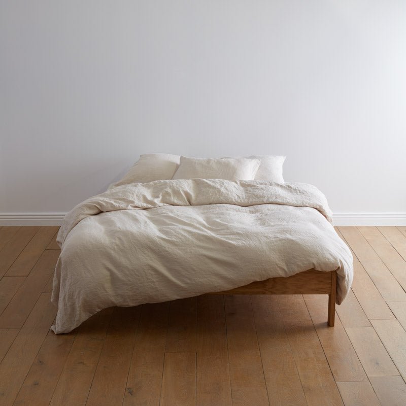 Duvet Cover - Washed Linen - Sand