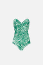 Thelma Mineral Swimsuit - Chlorophyll Green