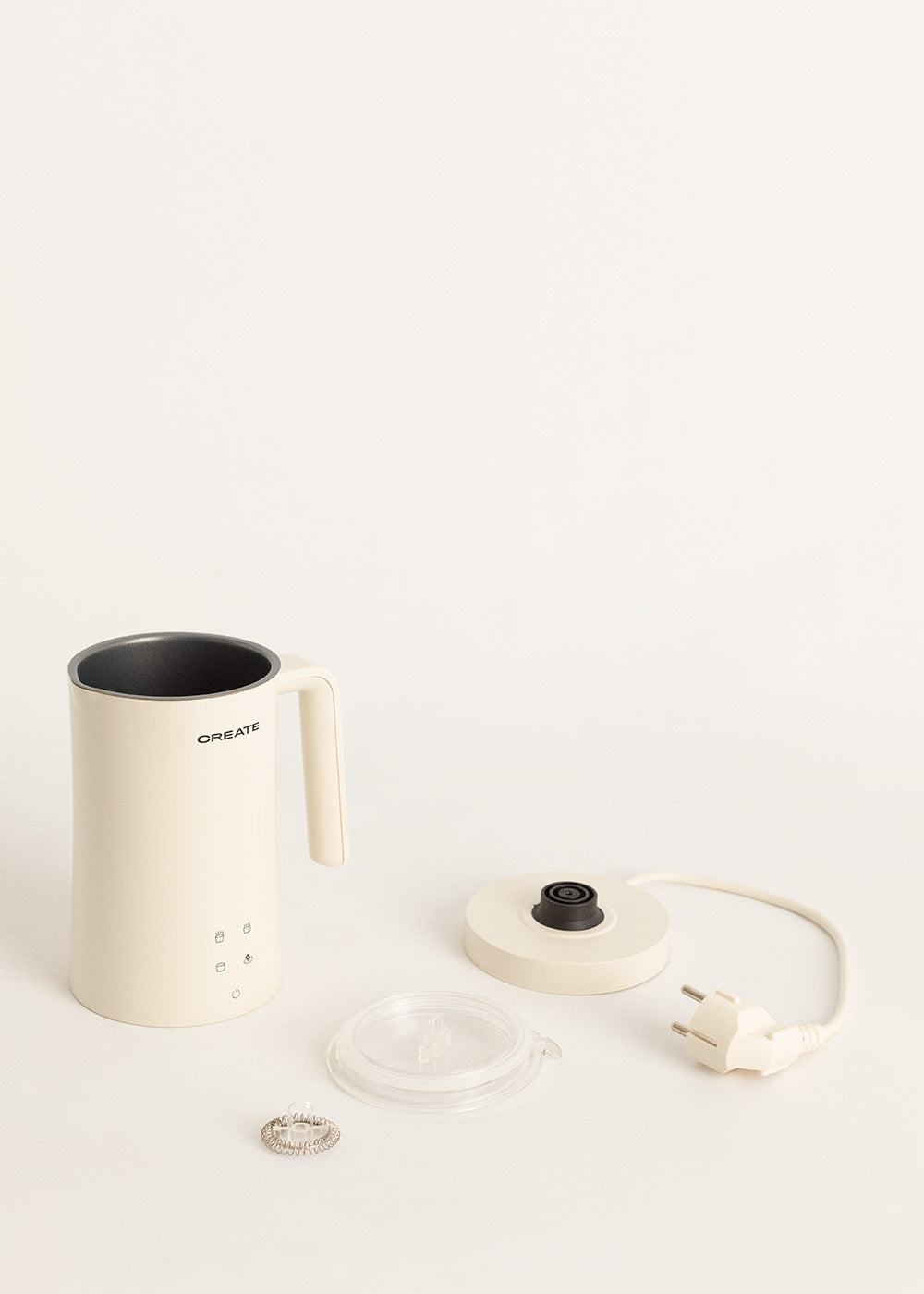 Milk Frother Studio - Espumador Y Calentador De Leche - Blanco Roto
