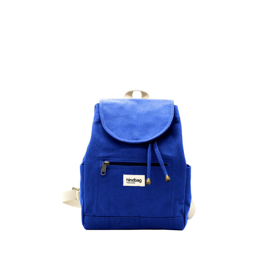 Eliot Mini Backpack - Electric Blue - Hindbag - The Bradery