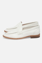 Serge Loafers - Dust White