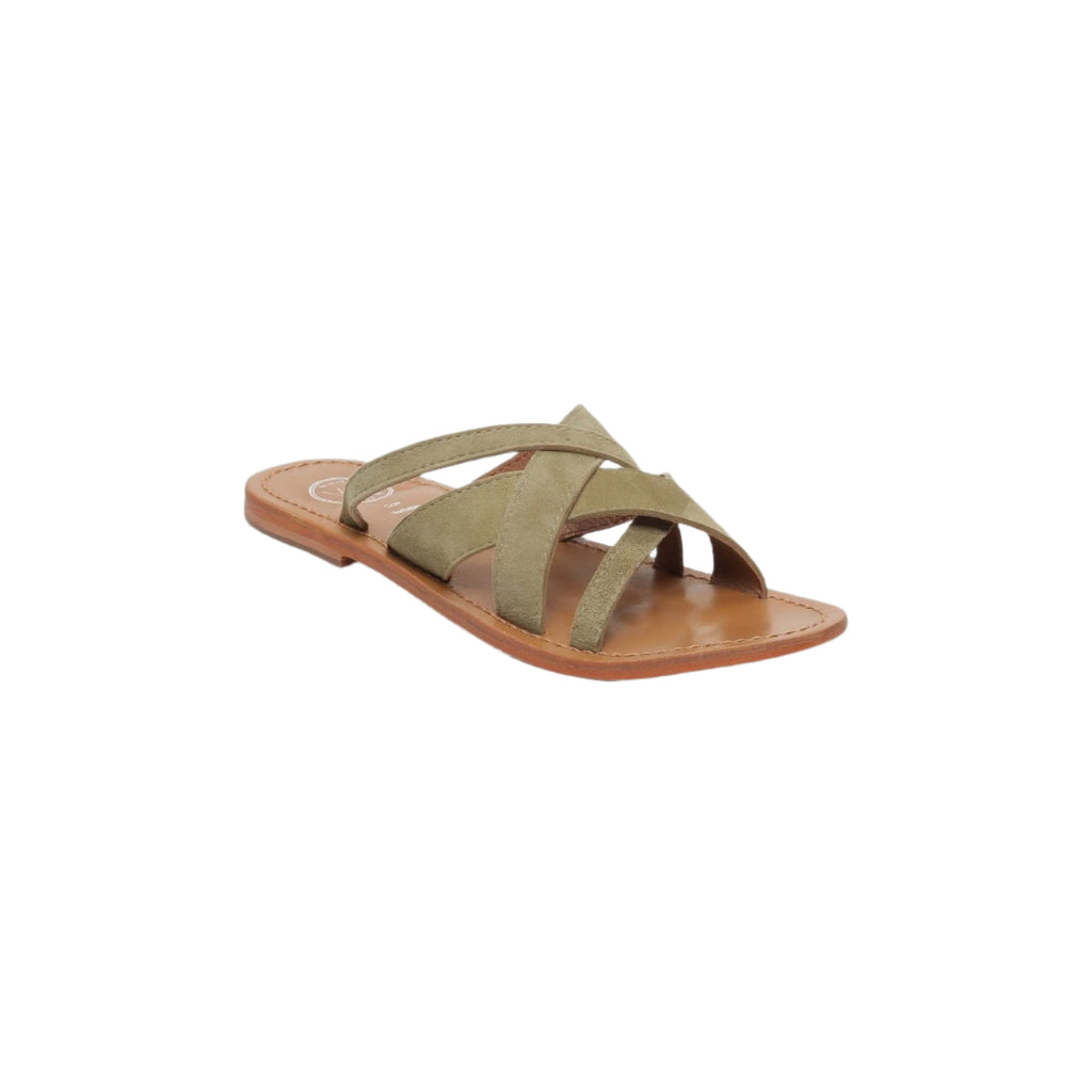Mules Clot - Kaki - White Sun - White Sun* - The Bradery